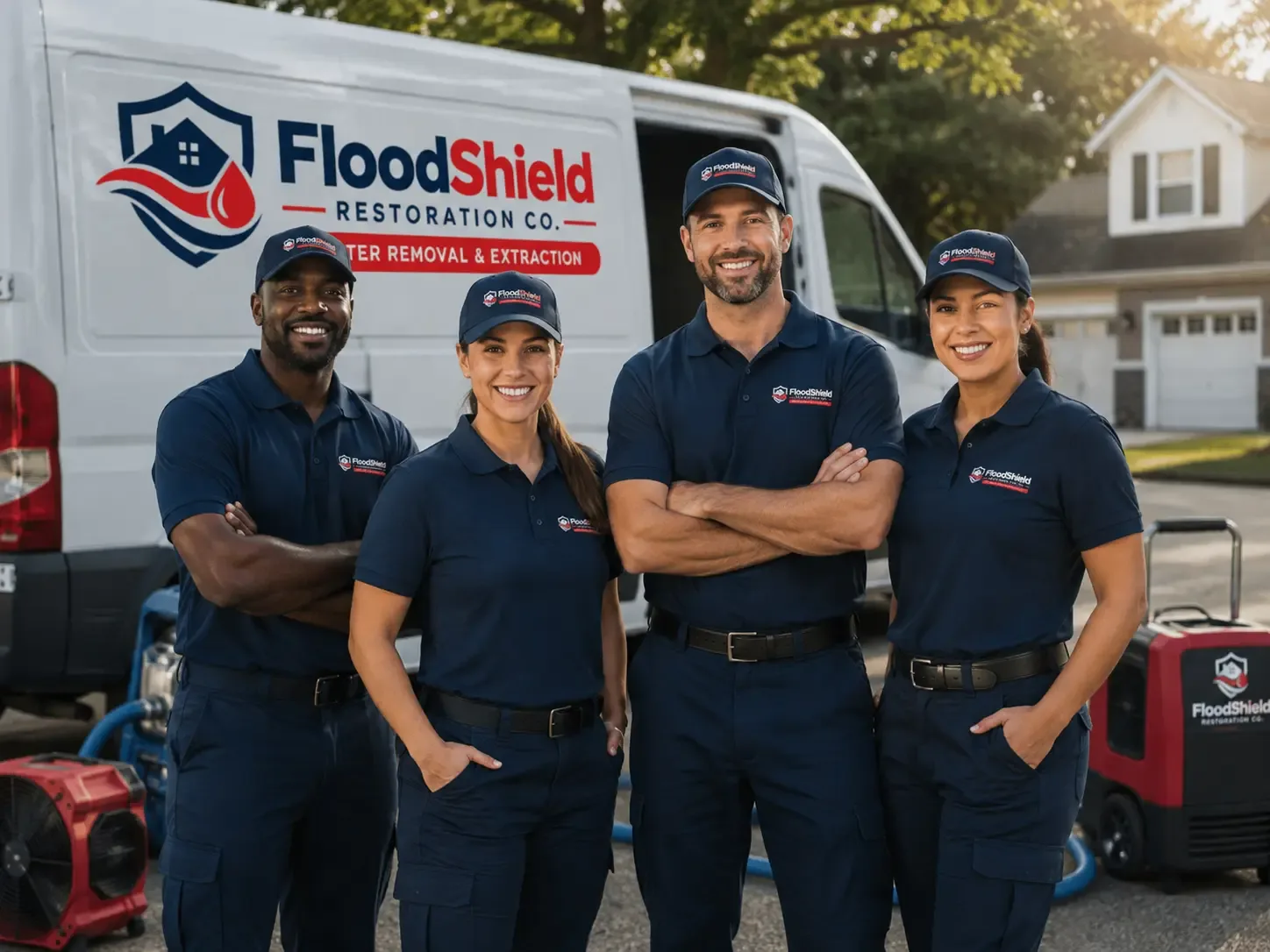 Flood Damage Restoration company in Milmay, NJ